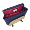 Cartable fille 38cm LES TROPEZIENNES CP CE1 CE2 broderie marine Cartable fille 38cm LES TROPEZIENNES CP CE1 CE2 broderie marine