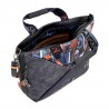 Sac à main anses courtes Anekke "Origami" | Sac femme porté main bandoulière original japon bleu marine Sac à main anses courtes Anekke "Origami" | Sac femme porté main bandoulière original japon bleu marine