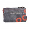 Trousse triple multifonctions Anekke "Nagare" | Porte-monnaie femme original inspiration japon bleu pas cher Trousse triple multifonctions Anekke "Nagare" | Porte-monnaie femme original inspiration japon bleu pas cher
