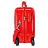 Valise trotteur Pat Patrouille "Forever fun" rouge | Bagage enfant ludique à chevaucher chiens dessin animé Valise trotteur Pat Patrouille "Forever fun" rouge | Bagage enfant ludique à chevaucher chiens dessin animé