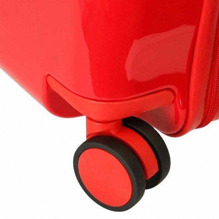 Valise trotteur Pat Patrouille "Forever fun" rouge | Bagage enfant ludique à chevaucher chiens dessin animé Valise trotteur Pat Patrouille "Forever fun" rouge | Bagage enfant ludique à chevaucher chiens dessin animé