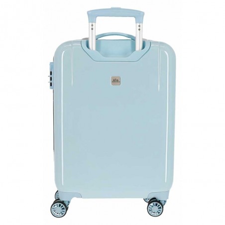 Valise cabine DISNEY La Reine des Neiges "Own your destiny" bleu ciel | Bagage petit format enfant fille princesses