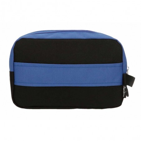 Trousse de toilette PEPE JEANS "Darren" bleu/gris | Nécessaire de voyage homme sport pas cher marque Trousse de toilette PEPE JEANS "Darren" bleu/gris | Nécessaire de voyage homme sport pas cher marque