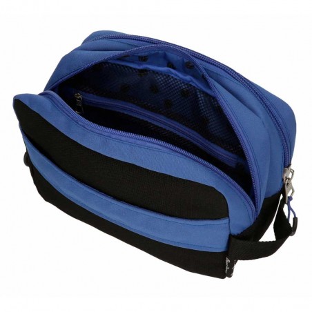 Trousse de toilette PEPE JEANS "Darren" bleu/gris | Nécessaire de voyage homme sport pas cher marque Trousse de toilette PEPE JEANS "Darren" bleu/gris | Nécessaire de voyage homme sport pas cher marque