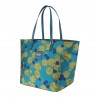 Sac shopping OILILY "Sia" Jacquard biscay bay | Sac femme original cuir vegan qualité Sac shopping OILILY "Sia" Jacquard biscay bay | Sac femme original cuir vegan qualité