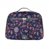 Vanity case "Coco" Joy Flowers bleu éclipse | Grande trousse de toilette femme originale qualité couleur Vanity case "Coco" Joy Flowers bleu éclipse | Grande trousse de toilette femme originale qualité couleur