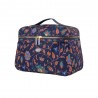 Vanity case "Coco" Joy Flowers bleu éclipse | Grande trousse de toilette femme originale qualité couleur Vanity case "Coco" Joy Flowers bleu éclipse | Grande trousse de toilette femme originale qualité couleur