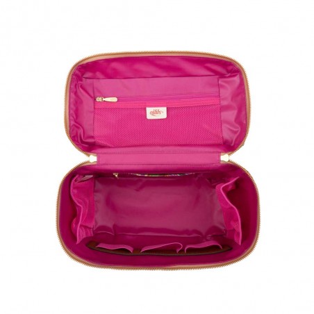 Vanity case OILILY "Coco" Young Sits bamboo | Grande trousse de toilette femme originale top qualité prix