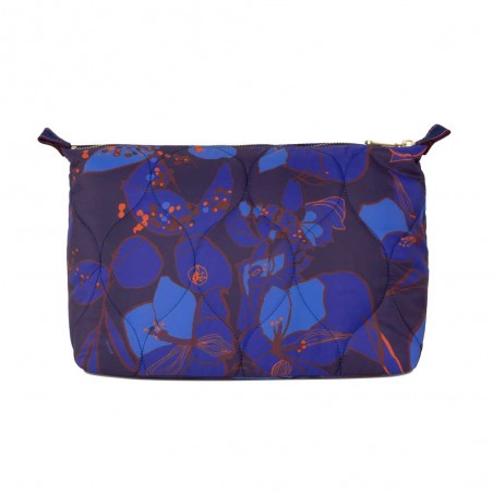 Trousse de toilette OILILY "Claire" Sketchy Flower bleu éclipse | Vanity femme original top qualité prix