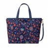 Sac à main OILILY "Haley" Joy Flowers bleu éclipse | Sac femme porté main avec bandoulière original top qualité Sac à main OILILY "Haley" Joy Flowers bleu éclipse | Sac femme porté main avec bandoulière original top qualité