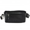 Sac ceinture en cuir de vachette Katana - Noir Sac ceinture en cuir de vachette Katana - Noir