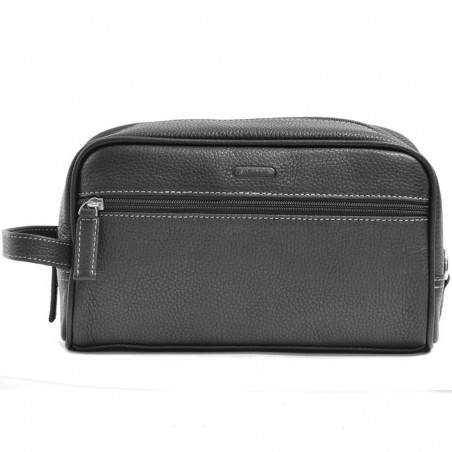Trousse de toilette en cuir Katana - Noir Trousse de toilette en cuir Katana - Noir