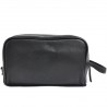 Trousse de toilette en cuir Katana - Noir Trousse de toilette en cuir Katana - Noir