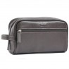 Trousse de toilette en cuir Katana - Noir Trousse de toilette en cuir Katana - Noir