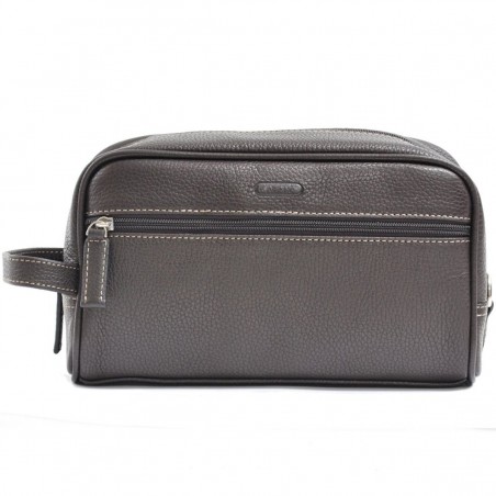 Trousse de toilette en cuir Katana - Noir Trousse de toilette en cuir Katana - Noir