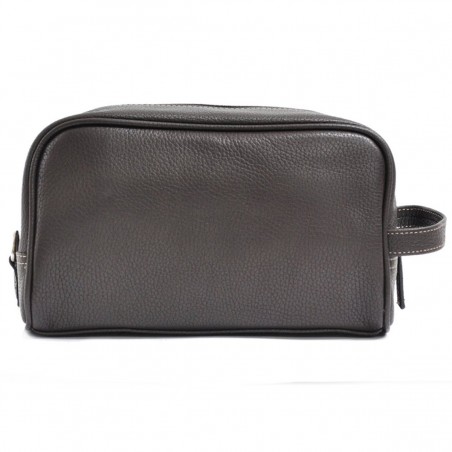 Trousse de toilette en cuir Katana - Noir Trousse de toilette en cuir Katana - Noir