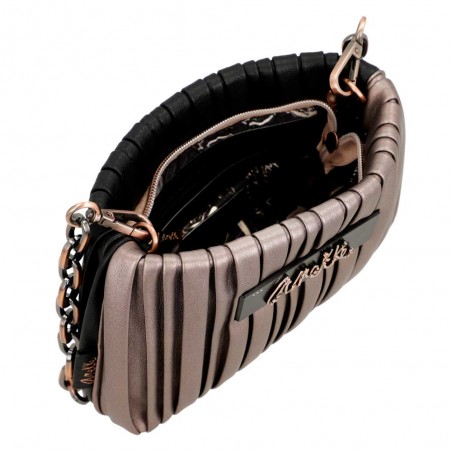 Anekke | Sac bandoulière forme pochette "Palette" noir | Sac femme porté épaule croisé original Japon Anekke | Sac bandoulière forme pochette "Palette" noir | Sac femme porté épaule croisé original Japon