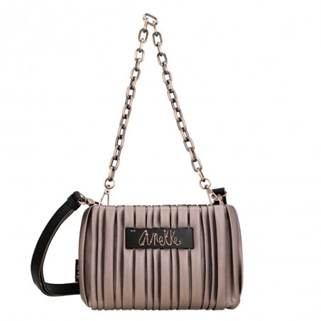 Anekke | Sac bandoulière forme pochette "Palette" noir | Sac femme porté épaule croisé original Japon Anekke | Sac bandoulière forme pochette "Palette" noir | Sac femme porté épaule croisé original Japon