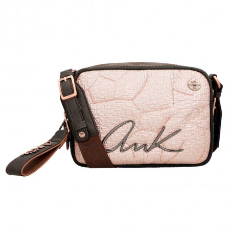 Anekke | Sac bandoulière trotteur "Padded" | Sac femme original marron cuivré inspiration Japon Anekke | Sac bandoulière trotteur "Padded" | Sac femme original marron cuivré inspiration Japon