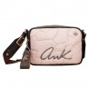Anekke | Sac bandoulière trotteur "Padded" | Sac femme original marron cuivré inspiration Japon Anekke | Sac bandoulière trotteur "Padded" | Sac femme original marron cuivré inspiration Japon