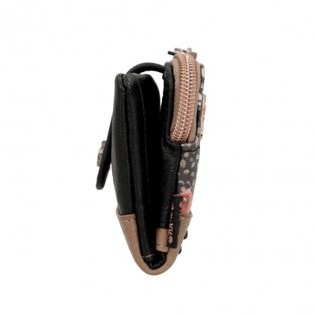 Anekke | Portefeuille souple "Brush" petit modèle | Petit porte-monnaie et cartes femme original Anekke | Portefeuille souple "Brush" petit modèle | Petit porte-monnaie et cartes femme original