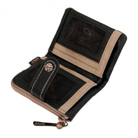 Anekke | Portefeuille souple "Brush" petit modèle | Petit porte-monnaie et cartes femme original Anekke | Portefeuille souple "Brush" petit modèle | Petit porte-monnaie et cartes femme original