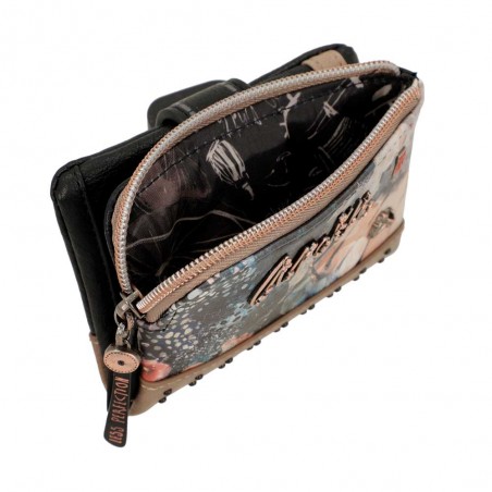 Anekke | Portefeuille souple "Brush" petit modèle | Petit porte-monnaie et cartes femme original Anekke | Portefeuille souple "Brush" petit modèle | Petit porte-monnaie et cartes femme original