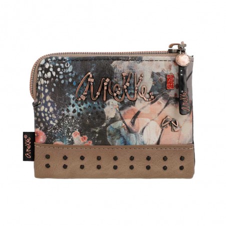 Anekke | Portefeuille souple "Brush" petit modèle | Petit porte-monnaie et cartes femme original Anekke | Portefeuille souple "Brush" petit modèle | Petit porte-monnaie et cartes femme original
