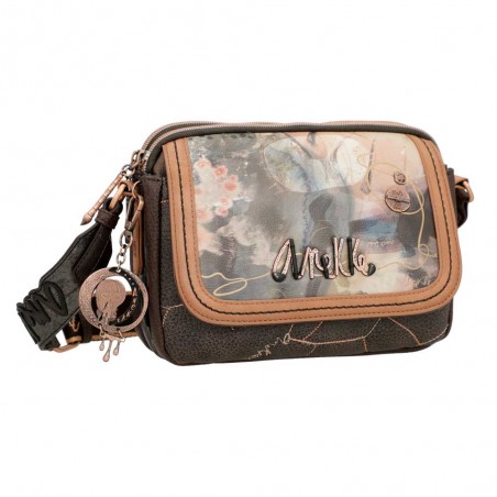 Anekke | Sac bandoulière à rabat "Brush" | Sac à main femme original et pratique pas cher Anekke | Sac bandoulière à rabat "Brush" | Sac à main femme original et pratique pas cher
