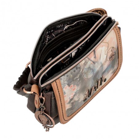 Anekke | Sac bandoulière à rabat "Brush" | Sac à main femme original et pratique pas cher Anekke | Sac bandoulière à rabat "Brush" | Sac à main femme original et pratique pas cher