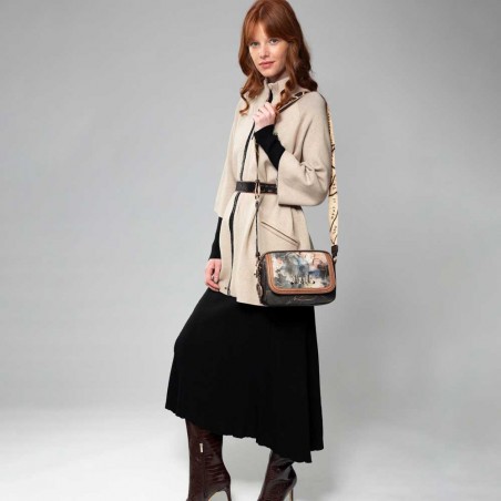 Anekke | Sac bandoulière à rabat "Brush" | Sac à main femme original et pratique pas cher Anekke | Sac bandoulière à rabat "Brush" | Sac à main femme original et pratique pas cher