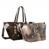 Anekke | Sac shopper anses courtes "Shodo" marron | Sac à main femme femme 2 en 1 original et écologique Anekke | Sac shopper anses courtes "Shodo" marron | Sac à main femme femme 2 en 1 original et écologique