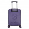 AÉRIAL | Valise cabine fantaisie "California" violet | Bagage petite taille original enfant adulte décor palmiers californie AÉRIAL | Valise cabine fantaisie "California" violet | Bagage petite taille original enfant adulte décor palmiers californie