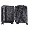 AÉRIAL | Valise cabine fantaisie "California" violet | Bagage petite taille original enfant adulte décor palmiers californie AÉRIAL | Valise cabine fantaisie "California" violet | Bagage petite taille original enfant adulte décor palmiers californie