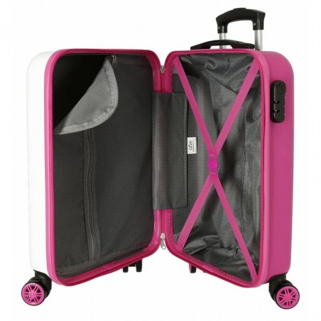 Valise cabine 4 roues MOVOM "Butterfly" | Bagage taille cabine fille pas cher décor papillons