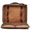 Pilot case affaires en cuir 17" KATANA marron | Bagage à roulettes professionnel business compatible cabine avion Pilot case affaires en cuir 17" KATANA marron | Bagage à roulettes professionnel business compatible cabine avion