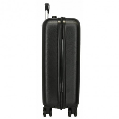 Valise cabine 4 roues ROLL ROAD "Next Level" noir | Bagage garçon ado décor jeux vidéo pas cher