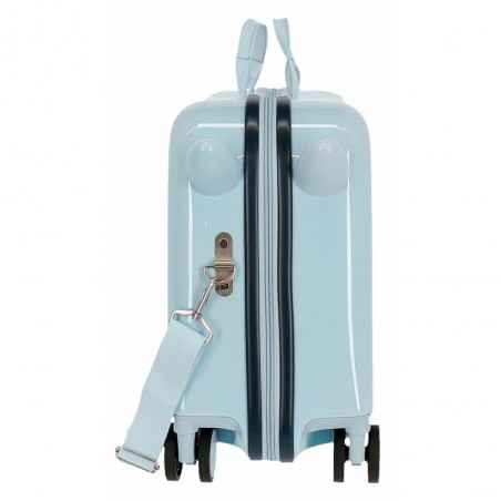Disney | Valise trotteur Minnie My Happy Place bleu ciel | Bagage taille cabine pour enfant original Disney | Valise trotteur Minnie My Happy Place bleu ciel | Bagage taille cabine pour enfant original