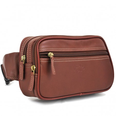 Sac ceinture ou Banane en Cuir KATANA - Marron Sac ceinture ou Banane en Cuir KATANA - Marron