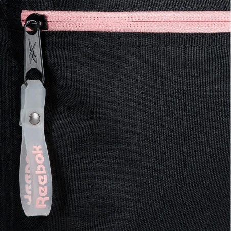Reebok | Trousse de toilette "Beverly" noir/rose | Trousse de voyage et sport femme pas cher Reebok | Trousse de toilette "Beverly" noir/rose | Trousse de voyage et sport femme pas cher