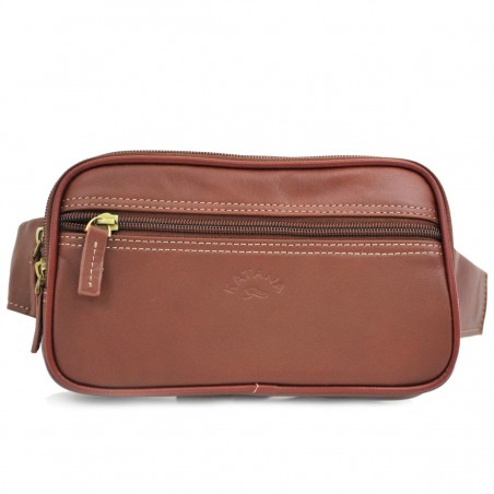 Sac ceinture ou Banane en Cuir KATANA - Marron Sac ceinture ou Banane en Cuir KATANA - Marron