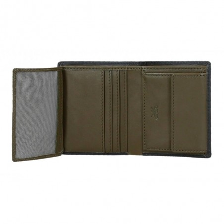 Reebok | Portefeuille homme en cuir "Switch" noir | Porte-cartes et monnaie style sportif pas cher Reebok | Portefeuille homme en cuir "Switch" noir | Porte-cartes et monnaie style sportif pas cher
