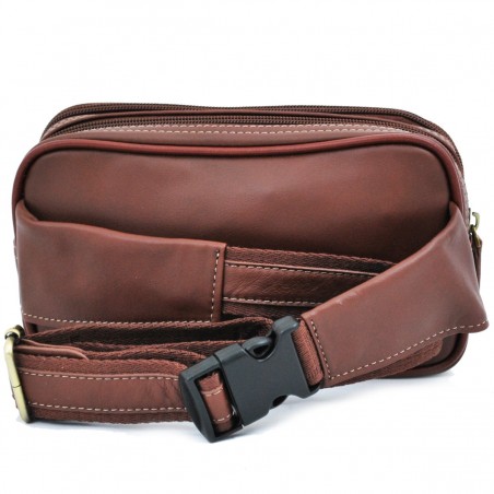 Sac ceinture ou Banane en Cuir KATANA - Marron Sac ceinture ou Banane en Cuir KATANA - Marron