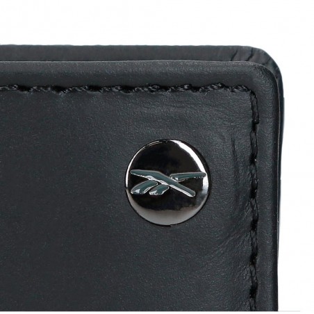 Reebok | Portefeuille homme en cuir "Switch" noir | Porte-cartes et monnaie style sportif pas cher Reebok | Portefeuille homme en cuir "Switch" noir | Porte-cartes et monnaie style sportif pas cher
