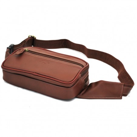 Sac ceinture ou Banane en Cuir KATANA - Marron Sac ceinture ou Banane en Cuir KATANA - Marron