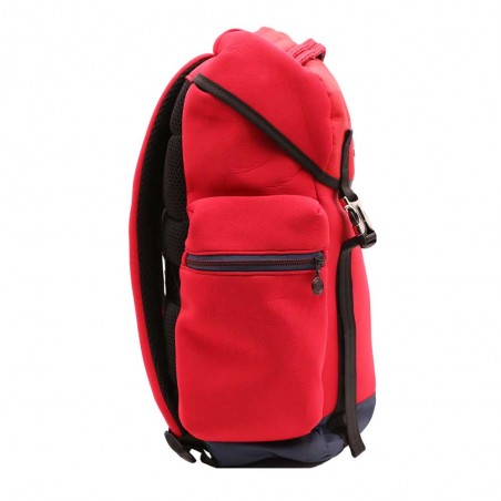 Sac à dos homme SERGE BLANCO "Cape Town" rouge | Bagage loisirs style sportif rugby