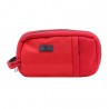 Serge Blanco | Trousse de toilette homme "Cape Town" rouge | Trousse de voyage style sportif rugby pas cher Serge Blanco | Trousse de toilette homme "Cape Town" rouge | Trousse de voyage style sportif rugby pas cher