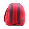 Serge Blanco | Trousse de toilette homme "Cape Town" rouge | Trousse de voyage style sportif rugby pas cher Serge Blanco | Trousse de toilette homme "Cape Town" rouge | Trousse de voyage style sportif rugby pas cher
