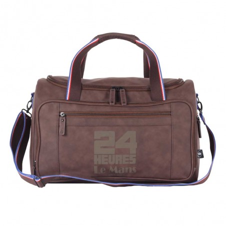 24H du Mans | Sac de voyage homme édition spéciale centenaire | Bagage Le Mans 24h marron