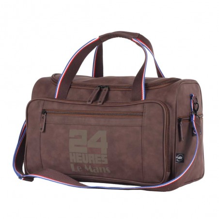 24H du Mans | Sac de voyage homme édition spéciale centenaire | Bagage Le Mans 24h marron